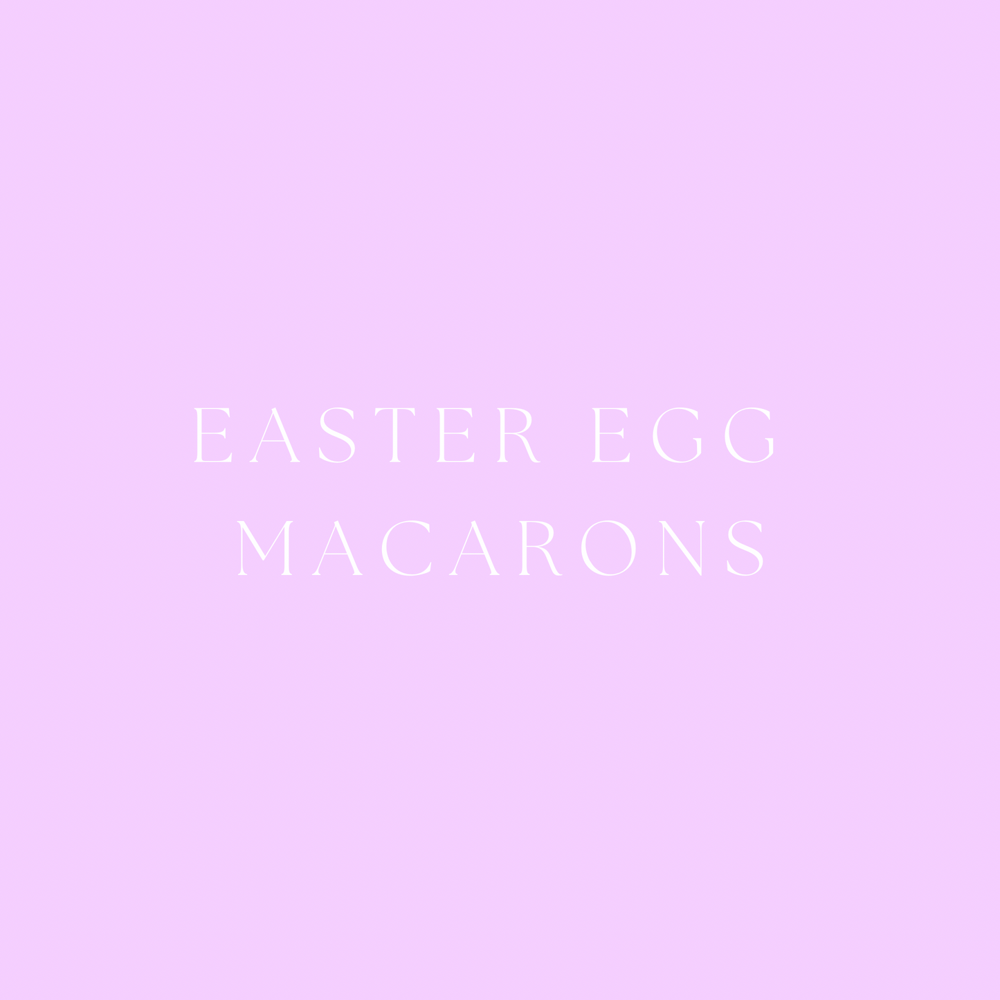 Half Dozen ‘Easter Egg’ Macarons