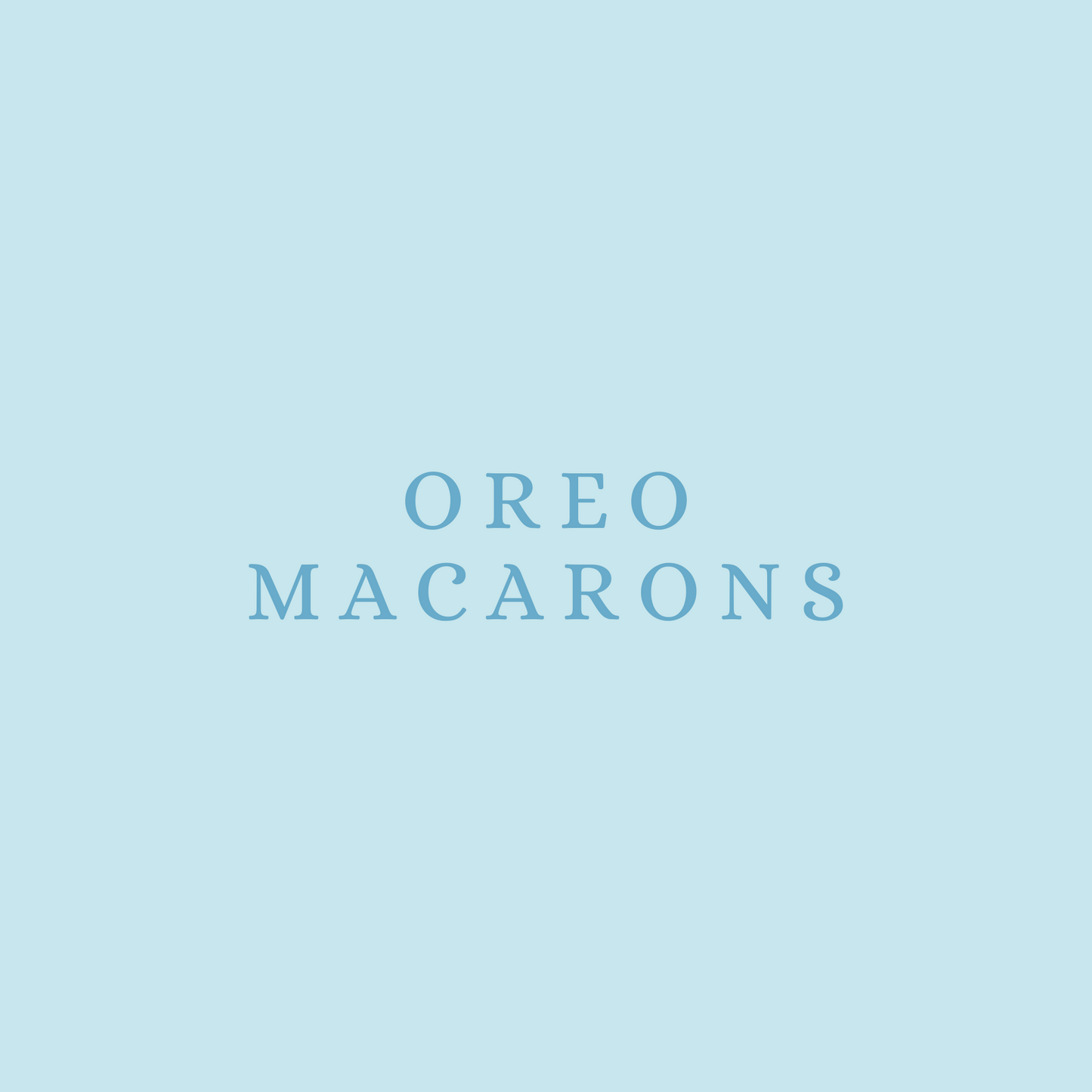 Oreo Macarons